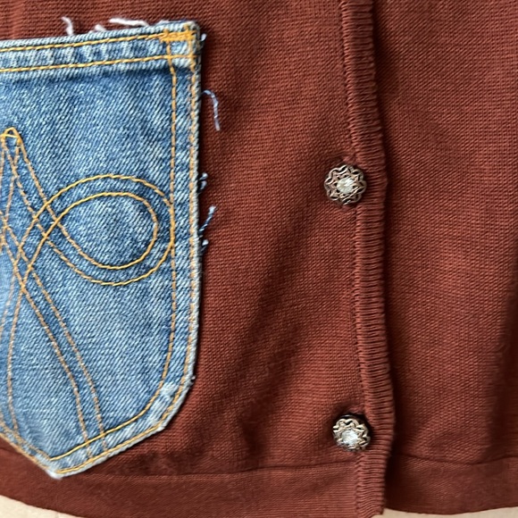 1980’s Vintage Handmade Cardigan Sweater - Picture 12 of 13